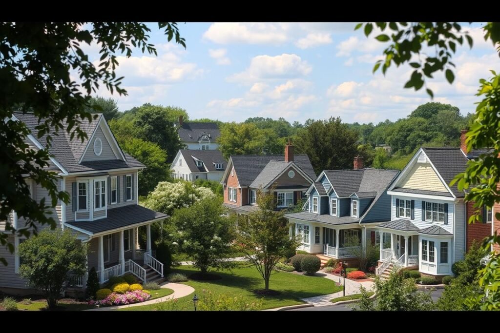 Northern Virginia homes representing Summer Window Installation and Glass Repair Promotion service area