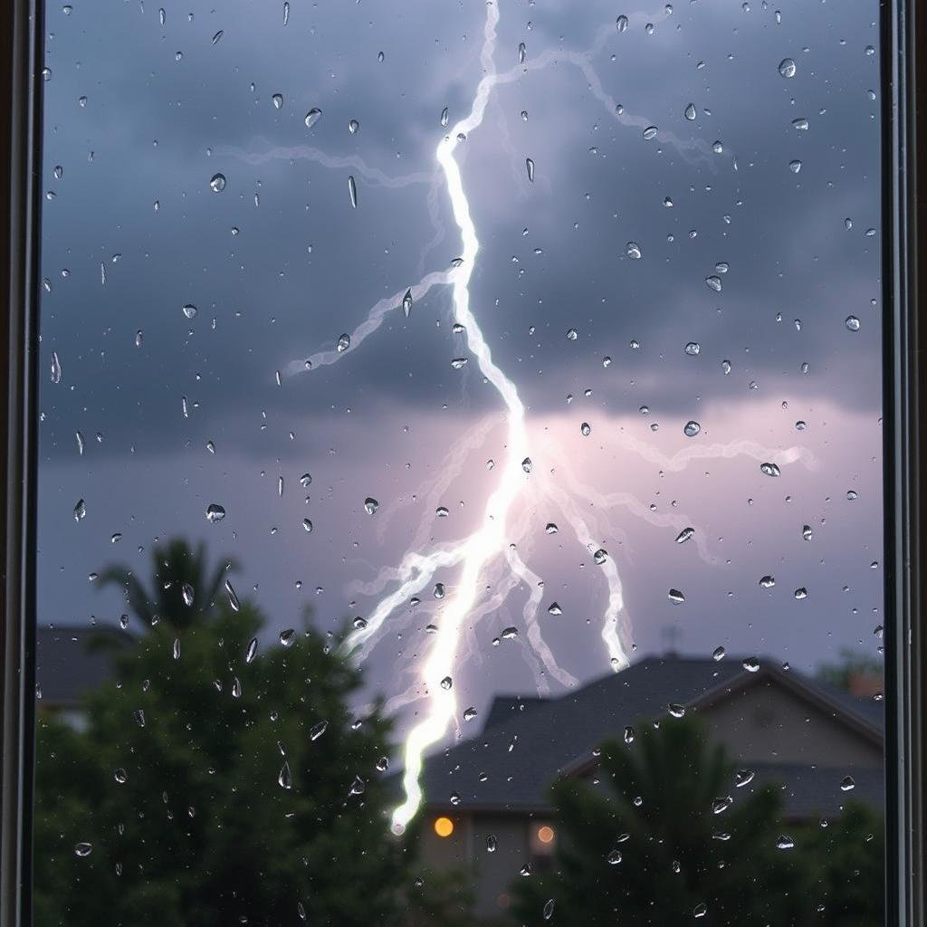 Storm protection benefit of summer window installation and glass repair