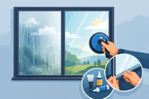 Broken Window Seal Repair for Foggy Glass