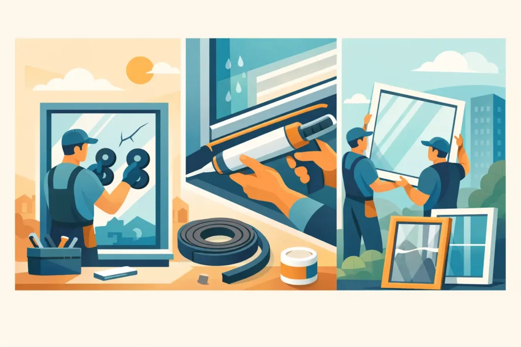 Window Repair: When to Fix, Seal, or Replace