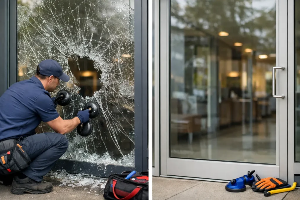 Commercial Door Glass Guide for Safer Entrances