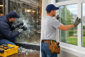 Emergency Glazing Versus Handyman Services