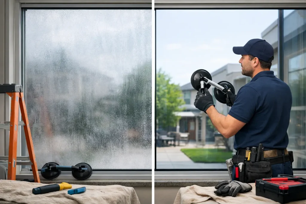 Why Is My Window Glass Cloudy? Find the Cause