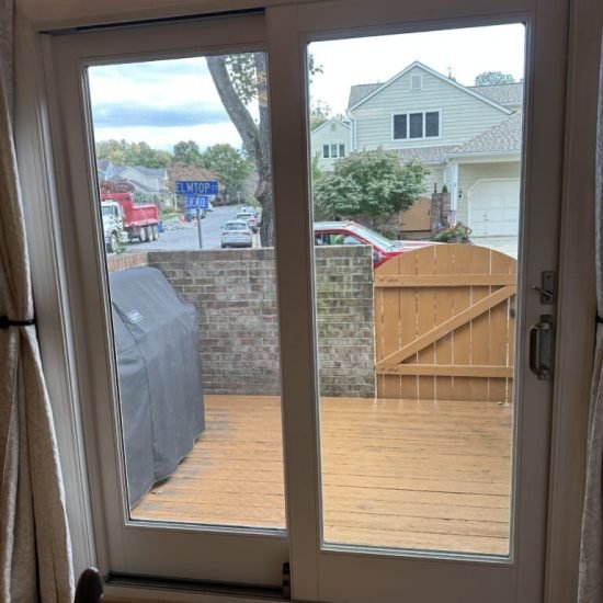 Sliding glass door replacement